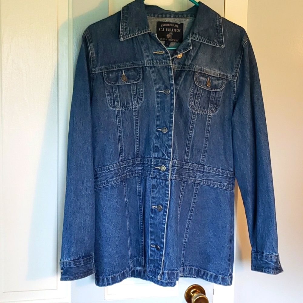 Caribbean Joe Jean Jacket